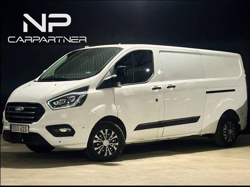 Vit Begagnad 2022 Ford Transit Custom | 169 900 kr (Bra pris) - Bild 1/4