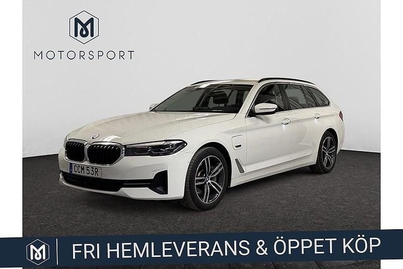 Begagnad BMW 530e 184 HK (135 kW) 2021 Vit Kombi