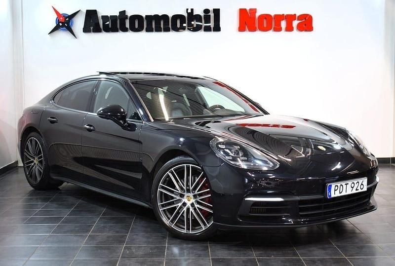 Begagnad Porsche Panamera 4S Sport 441 HK (324 kW) 2017 Svart Sedan