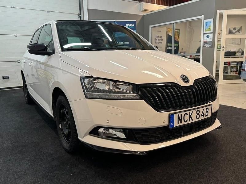 Begagnad Skoda Fabia Monte Carlo 95 HK (69 kW) 2021 Vit