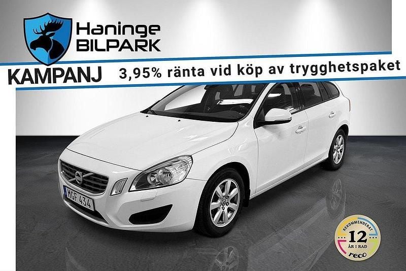 Vit Begagnad 2011 Volvo V60 Kombi | 79 995 kr (Marknadspris) - Bild 1/2