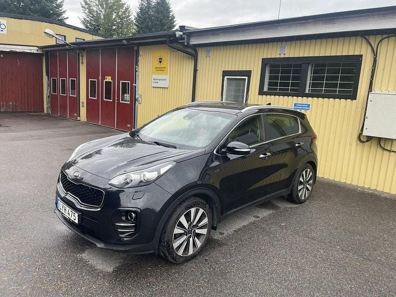 Svart Begagnad 2016 Kia Sportage SUV | 165 000 kr (Lite dyr) - Bild 1/4