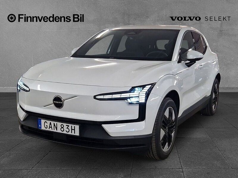 Vit Ny 2024 Volvo EX30 Core SUV | 369 000 kr (Marknadspris) - Bild 1/4