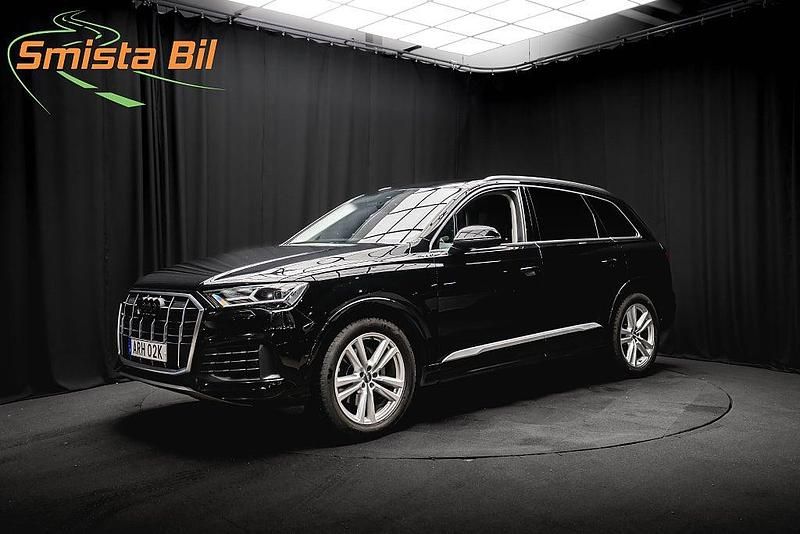 Svart Begagnad 2019 Audi Q7 Proline SUV | 429 900 kr (Marknadspris) - Bild 1/3