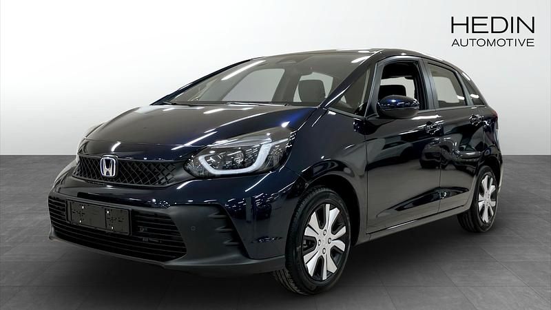 Mörkblå (blue) Begagnad 2024 Honda Jazz Elegance Halvkombi | 256 900 kr (Lite dyr) - Bild 1/4