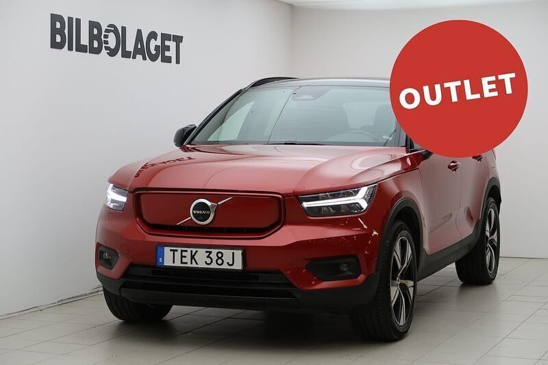 Röd Begagnad 2022 Volvo XC40 Pro SUV | 319 500 kr - Bild 1/4