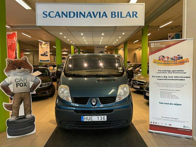Blå Begagnad 2008 Renault Trafic Van | 99 900 kr - Bild 1/4