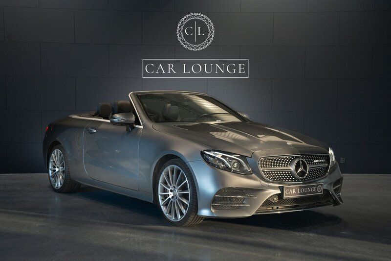 Grå Begagnad 2018 Mercedes E400 AMG Cab | 529 000 kr - Bild 1/4