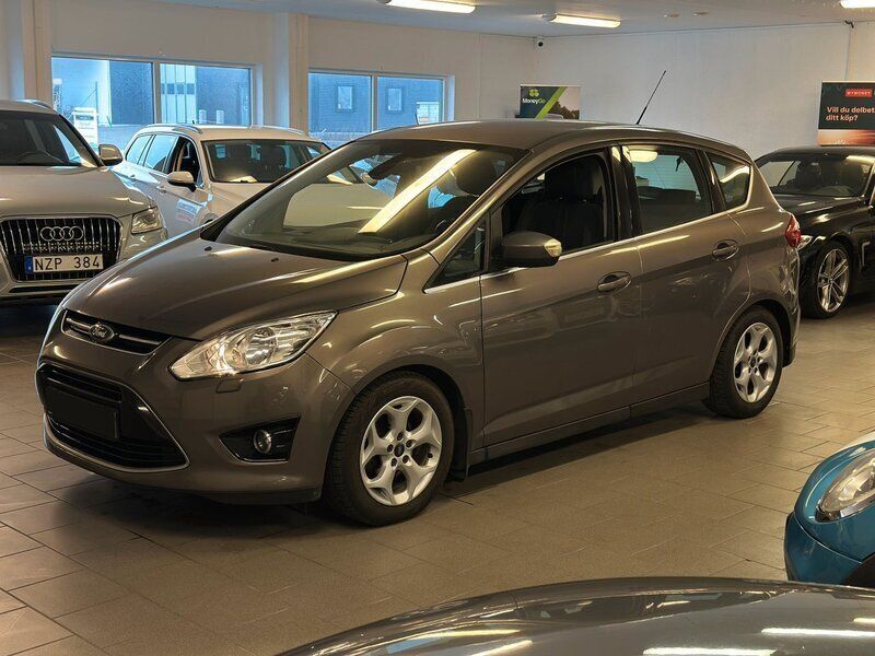 Brun Begagnad 2012 Ford C-MAX Titanium Minibuss | 49 900 kr (Marknadspris) - Bild 1/4