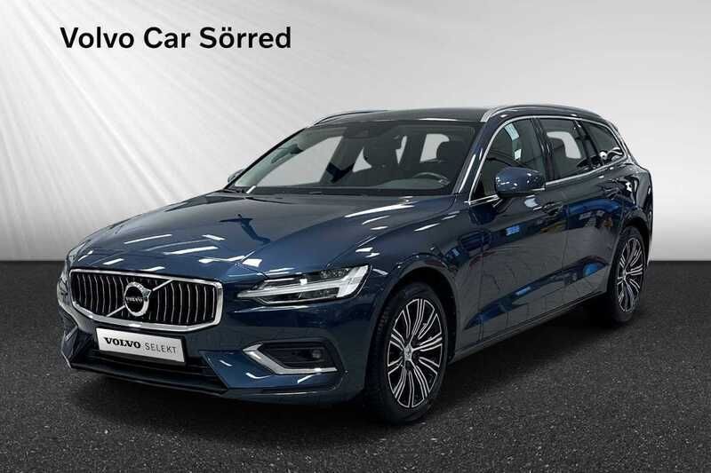 Blå Begagnad 2019 Volvo V60 Inscription Kombi | 274 900 kr (Marknadspris) - Bild 1/4