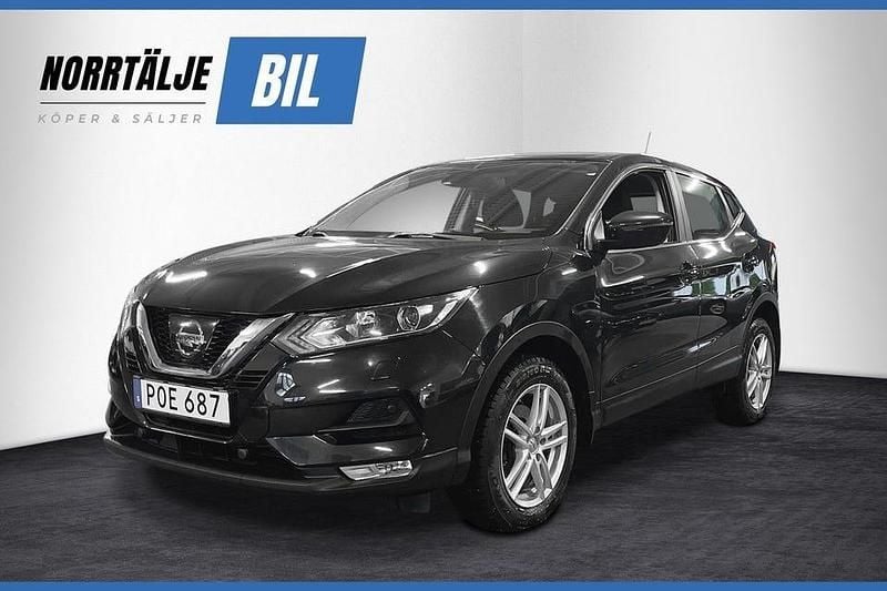 Svart Begagnad 2017 Nissan Qashqai Acenta SUV | 119 900 kr (Marknadspris) - Bild 1/4