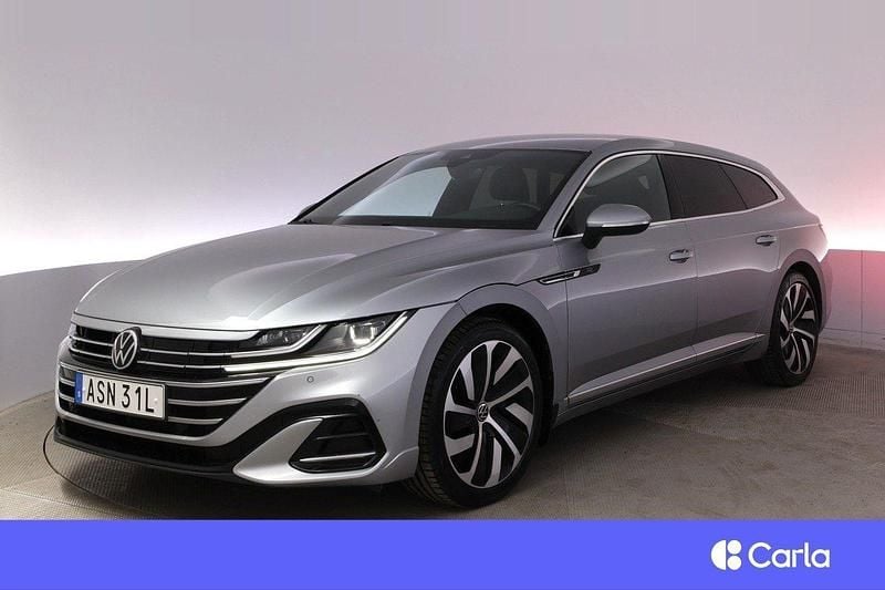 Silver Begagnad 2021 VW Arteon R-line Kombi | 293 900 kr (Marknadspris) - Bild 1/4