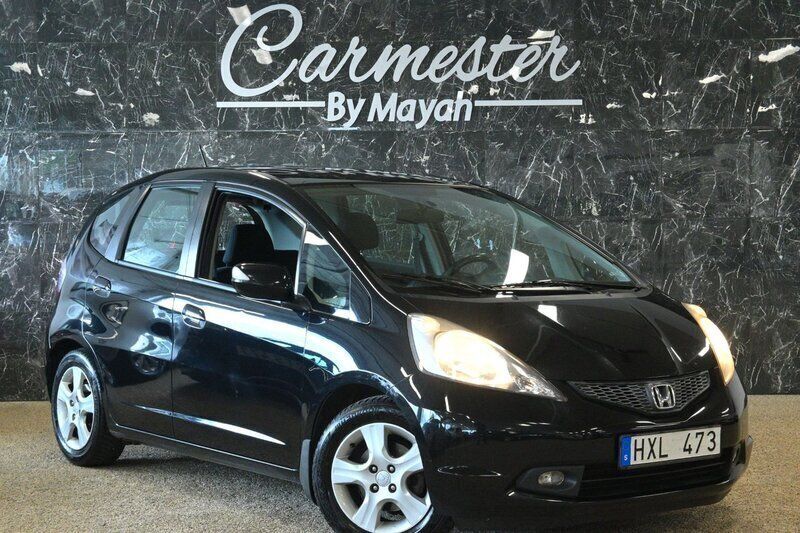 Svart Begagnad 2009 Honda Jazz Halvkombi | 39 990 kr (Dyr) - Bild 1/4