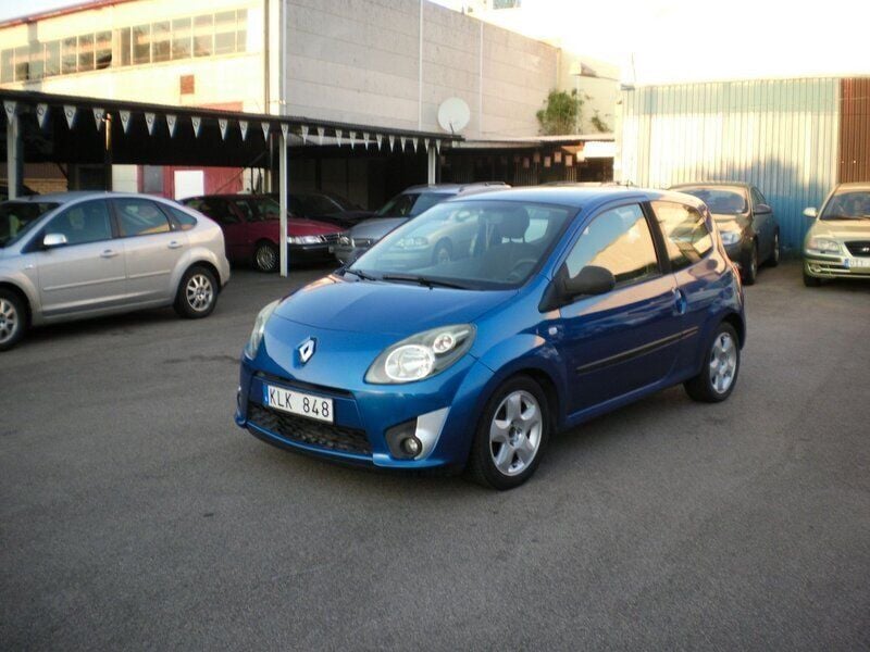 Blå Begagnad 2008 Renault Twingo Halvkombi | 27 000 kr (Marknadspris) - Bild 1/4