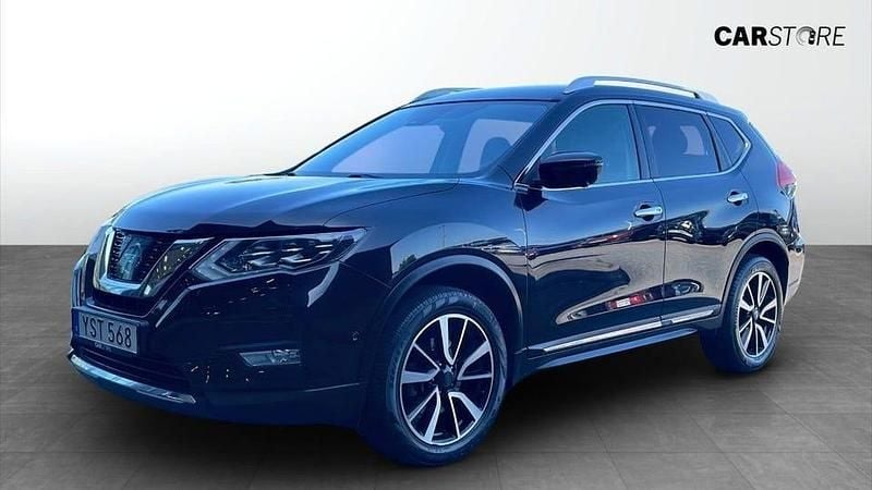 Svart (black) Begagnad 2017 Nissan X-Trail Tekna SUV | 174 900 kr (Bra pris) - Bild 1/4