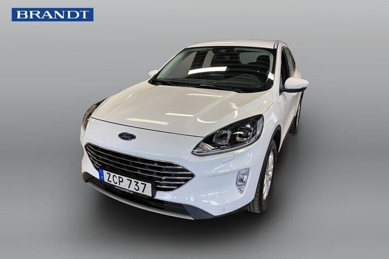 Vit Begagnad 2022 Ford Kuga Titanium SUV | 309 900 kr (Lite dyr) - Bild 1/4