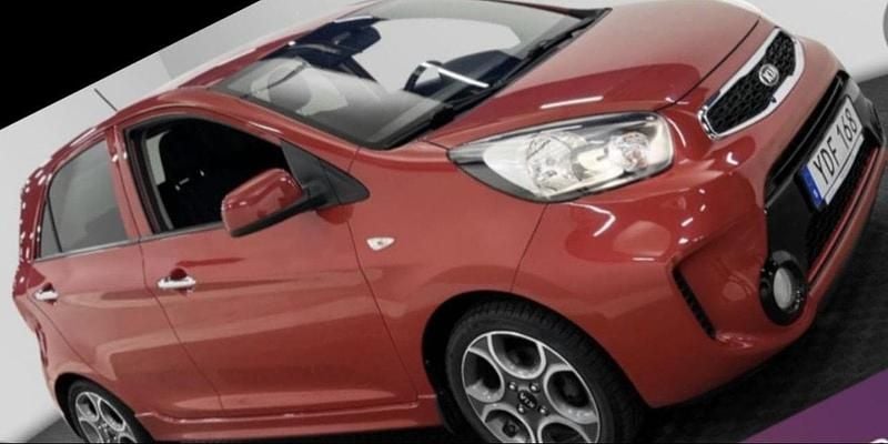 Röd Begagnad 2017 Kia Picanto Halvkombi | 119 900 kr (Marknadspris) - Bild 1/2
