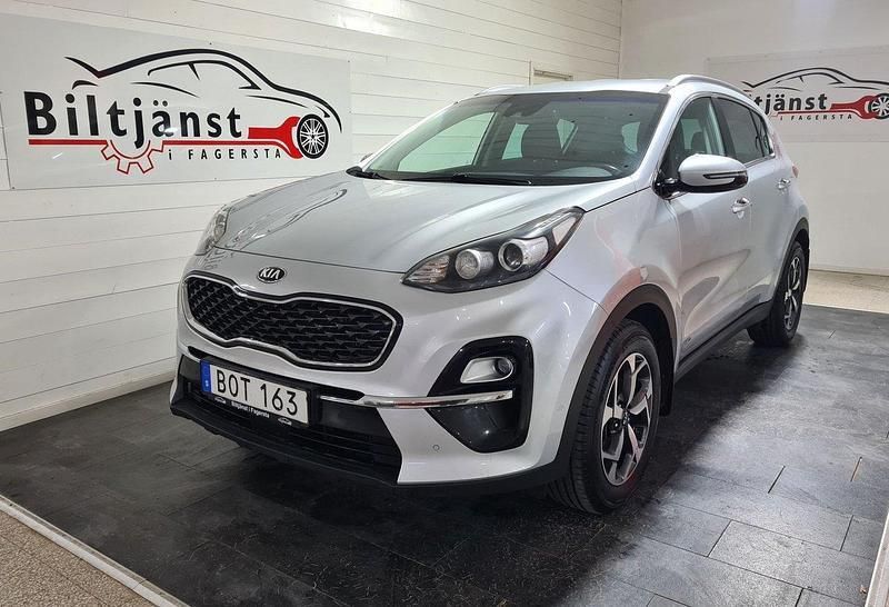Grå Begagnad 2018 Kia Sportage Advance SUV | 169 900 kr (Lite dyr) - Bild 1/2