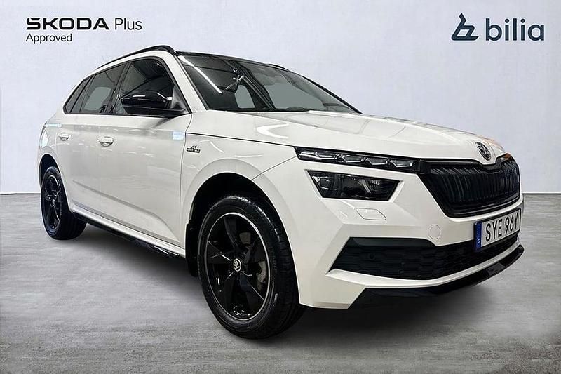 Begagnad Skoda Kamiq Monte Carlo 112 HK (82 kW) 2021 Vit (candy white) SUV