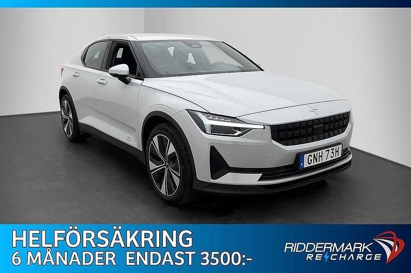 Silver Begagnad 2023 Polestar 2 Standard Range Single Motor Halvkombi | 289 800 kr (Marknadspris) - Bild 1/3