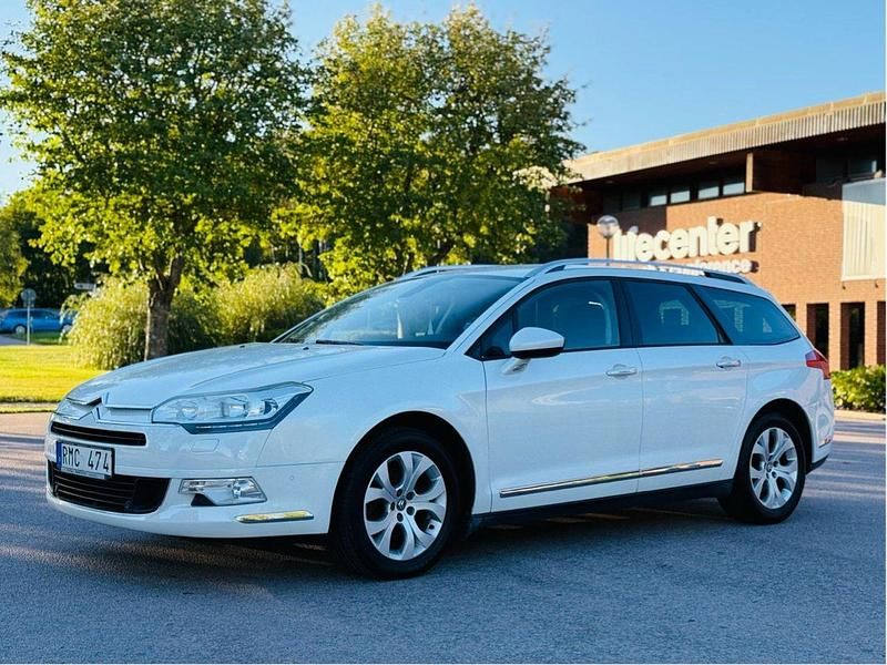Vit Begagnad 2011 Citroën C5 Kombi | 42 000 kr (Bra pris) - Bild 1/4