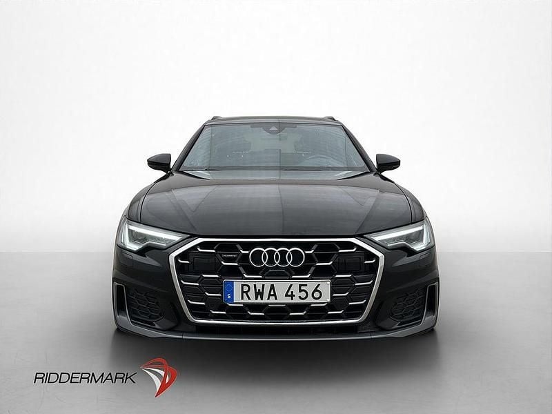 Begagnad Audi A6 S-Line 204 HK (150 kW) 2023 Svart Kombi