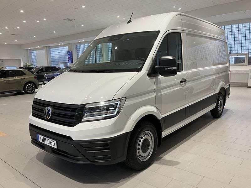 Vit (candyvit) Ny 2025 VW Crafter Van | 638 325 kr (Bra pris) - Bild 1/4