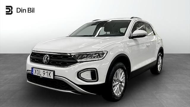 Vit (pure white) Begagnad 2022 VW T-Roc Life SUV | 219 900 kr (Marknadspris) - Bild 1/1