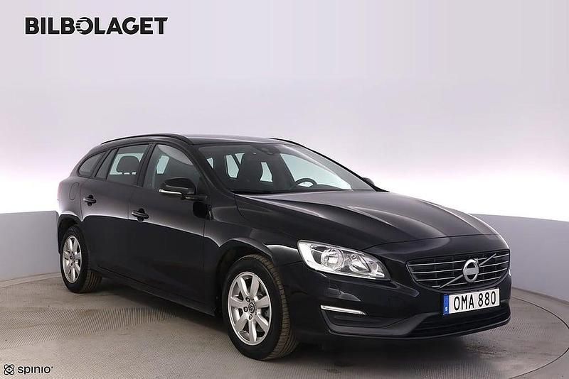 Svart Begagnad 2013 Volvo V60 Kinetic Kombi | 114 800 kr (Marknadspris) - Bild 1/4