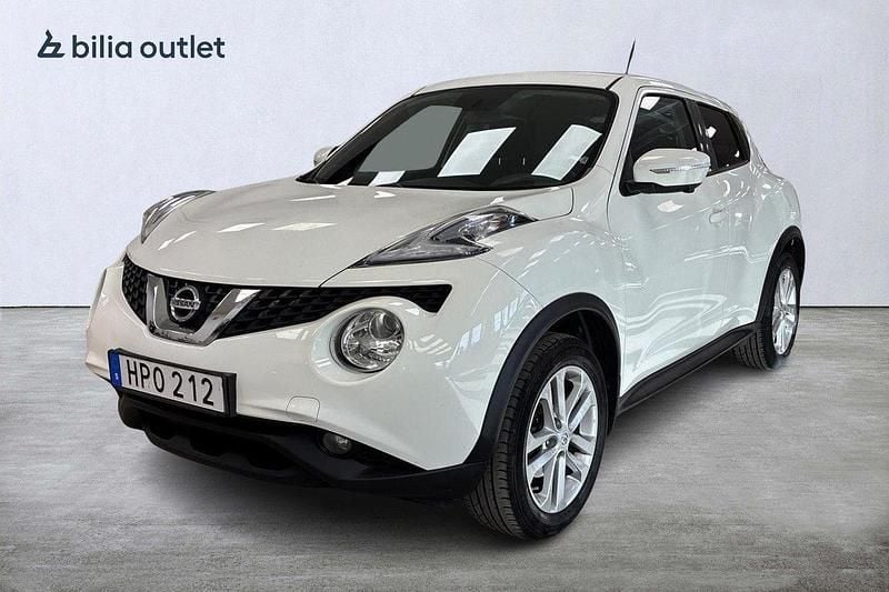 Vit Begagnad 2014 Nissan Juke 360º SUV | 109 800 kr (Marknadspris) - Bild 1/3