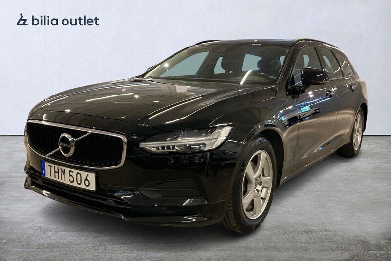 Svart Begagnad 2017 Volvo V90 Business Edition Kombi | 234 900 kr (Marknadspris) - Bild 1/4