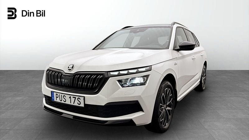 Vit Begagnad 2023 Skoda Kamiq Monte Carlo SUV | 269 900 kr (Marknadspris) - Bild 1/4
