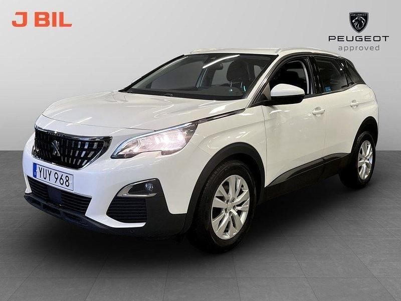 Vit Begagnad 2017 Peugeot 3008 Active SUV | 159 900 kr (Marknadspris) - Bild 1/4