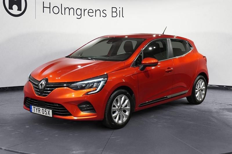 Röd Begagnad 2021 Renault Clio V Intens Halvkombi | 159 800 kr (Marknadspris) - Bild 1/4