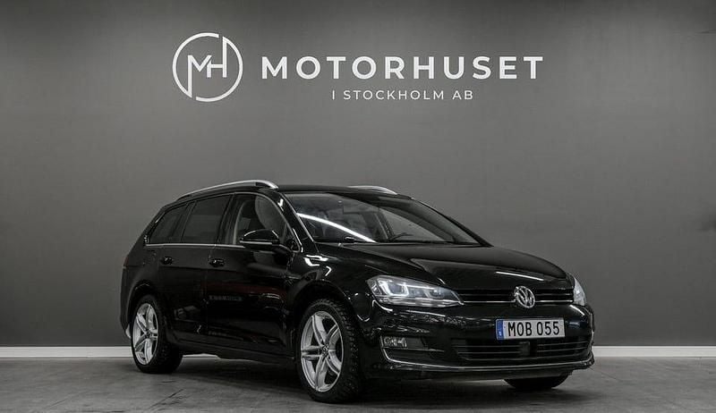 Begagnad VW Golf VII GT 140 HK (102 kW) 2014 Svart Kombi