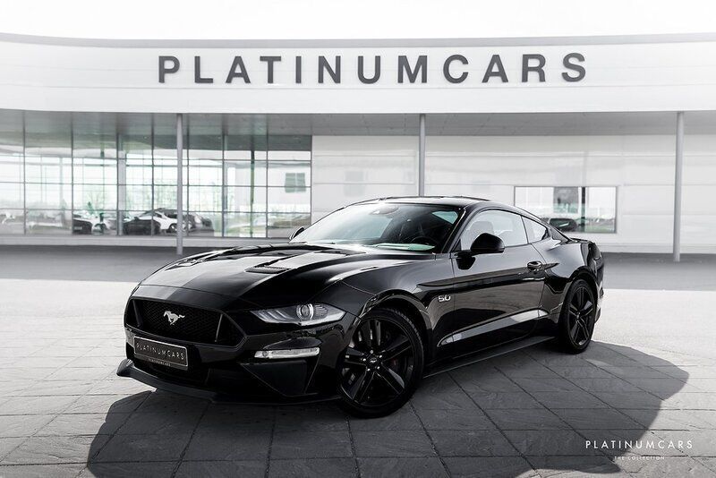 Svart Begagnad 2022 Ford Mustang GT Premium Sportkupé | 519 000 kr (Marknadspris) - Bild 1/4