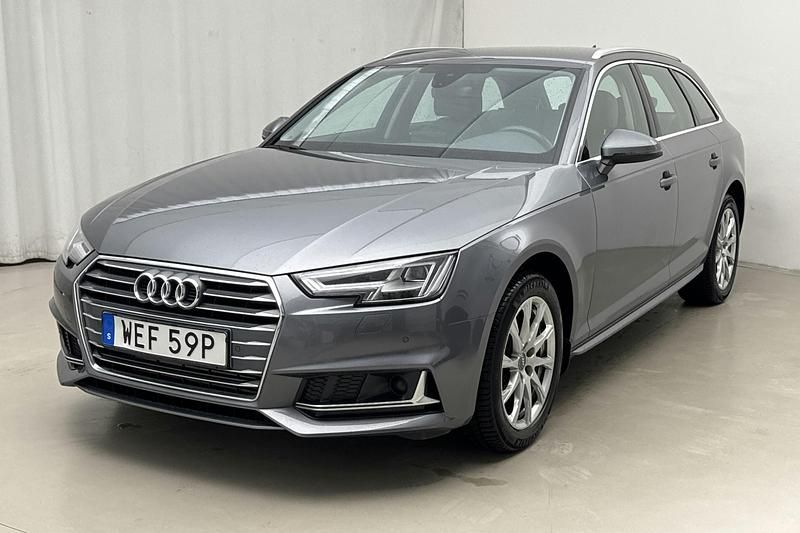 Grå Begagnad 2019 Audi A4 | 160 000 kr - Bild 1/4