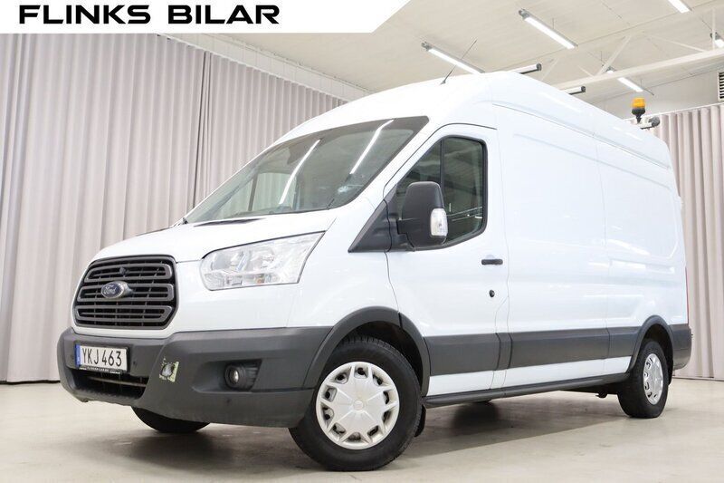 Vit (frozen white) Begagnad 2017 Ford Transit Van | 179 900 kr (Marknadspris) - Bild 1/4
