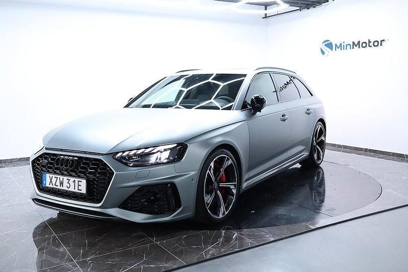 Svart Begagnad 2020 Audi RS4 Comfort Kombi | 779 000 kr (Dyr) - Bild 1/4