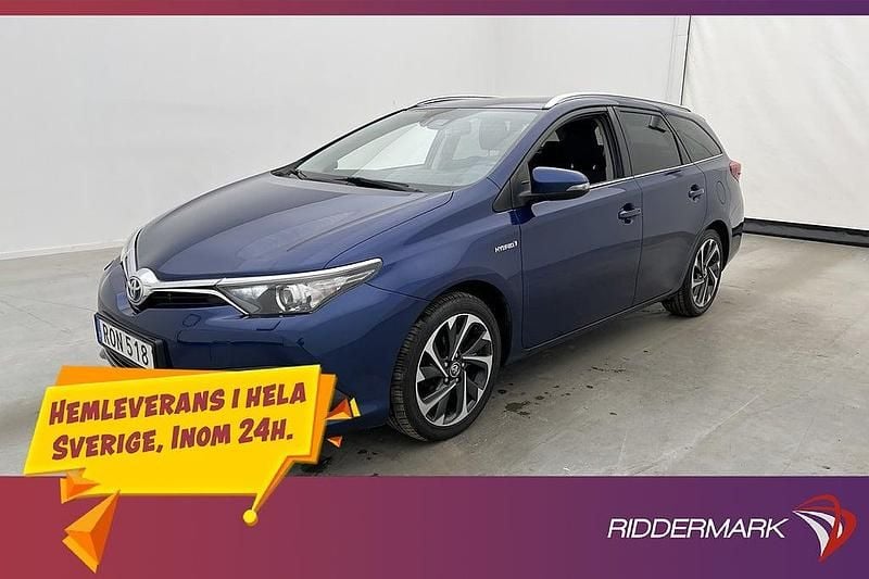Blå Begagnad 2016 Toyota Auris Touring Sports Kombi | 158 900 kr (Marknadspris) - Bild 1/3