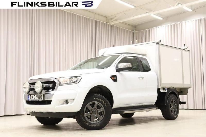 Vit Begagnad 2018 Ford Ranger Pickup | 219 900 kr (Marknadspris) - Bild 1/4