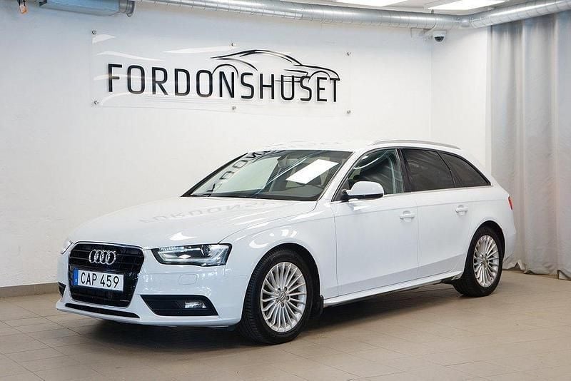 Vit Begagnad 2014 Audi A4 Kombi | 99 900 kr (Bra pris) - Bild 1/4