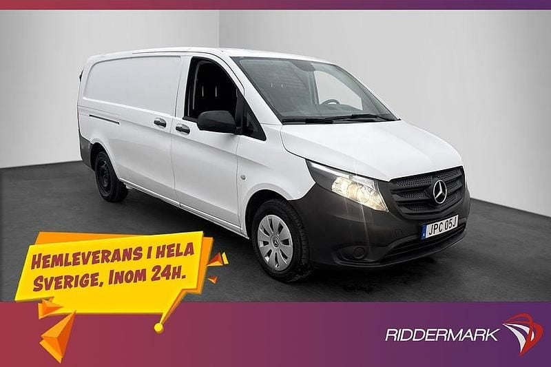 Vit Begagnad 2023 Mercedes Vito Van | 279 900 kr (Bra pris) - Bild 1/3