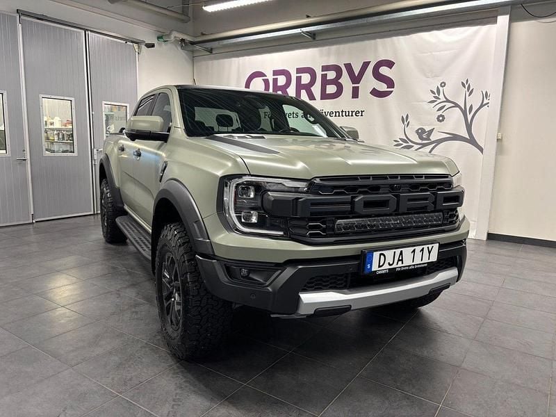 Vit Begagnad 2023 Ford Ranger Raptor Pickup | 779 000 kr (Lite dyr) - Bild 1/4