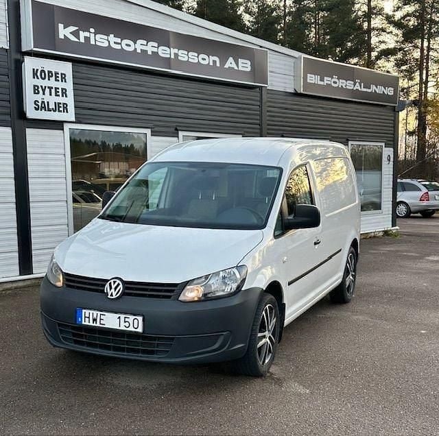 Vit Begagnad 2011 VW Caddy Maxi Minibuss | 89 000 kr (Marknadspris) - Bild 1/4