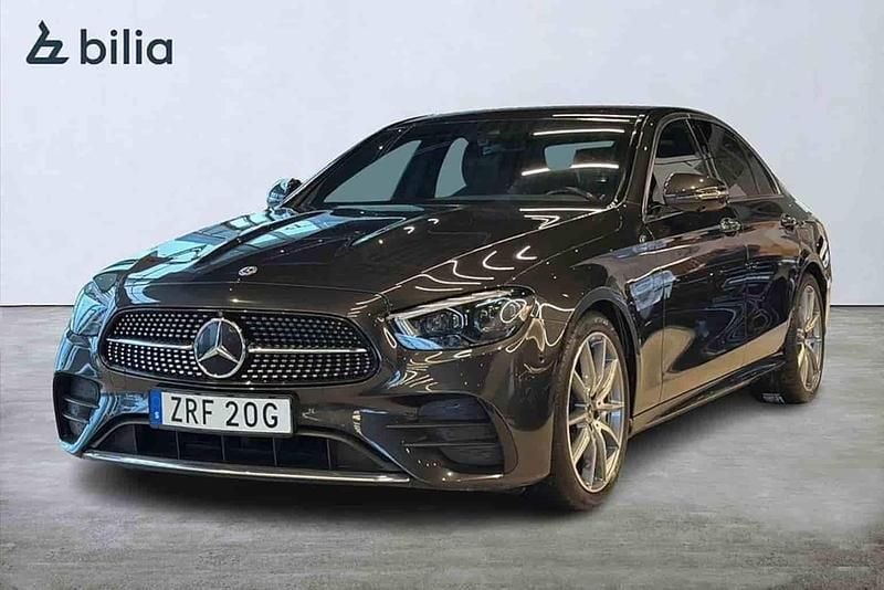 Begagnad Mercedes E220 AMG 196 HK (144 kW) 2020 Grå Sedan