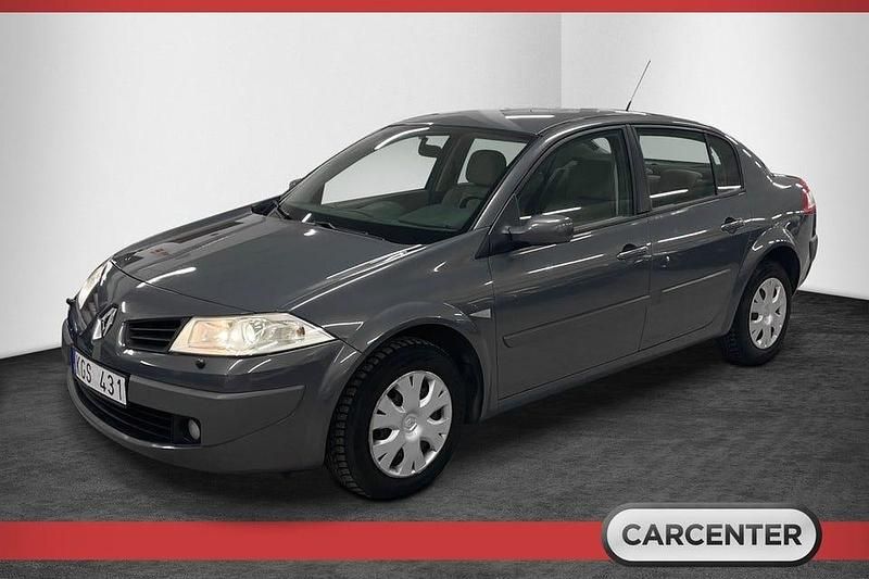 Begagnad Renault Mégane II 112 HK (82 kW) 2007 Grå Sedan