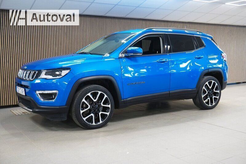 Blå Begagnad 2020 Jeep Compass SUV | 249 700 kr (Marknadspris) - Bild 1/4