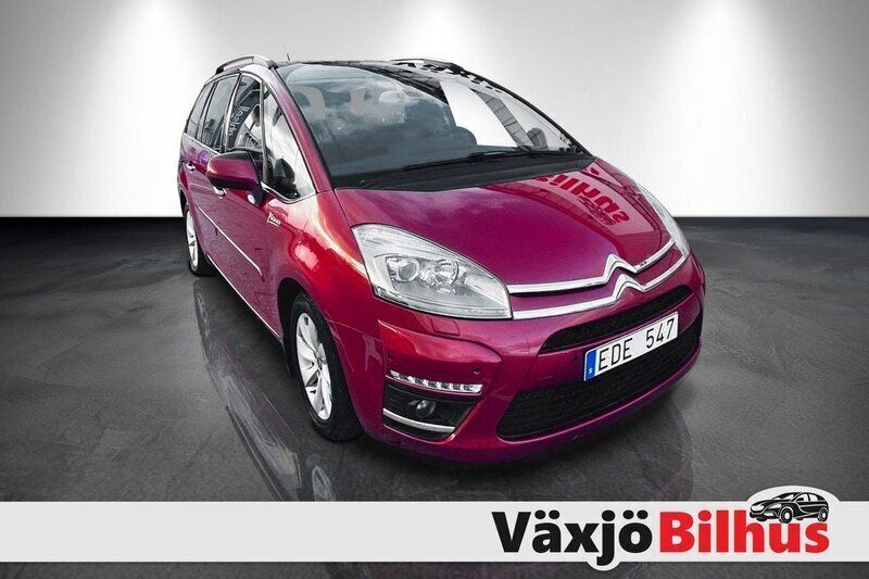 Röd Begagnad 2010 Citroën Grand C4 Picasso Minibuss | 69 900 kr (Dyr) - Bild 1/4