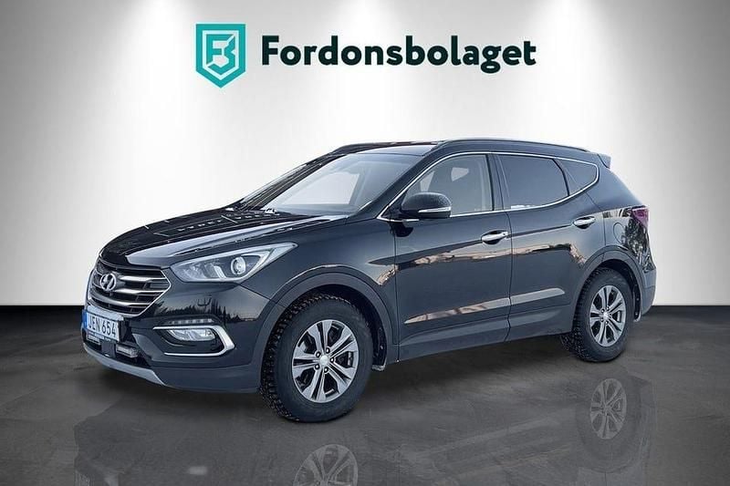 Svart Begagnad 2016 Hyundai Santa Fe SUV | 144 900 kr (Marknadspris) - Bild 1/4